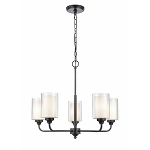 Fairbank - 5 Light Chandelier-21 Inches Tall and 24.63 Inches Wide - 1289287
