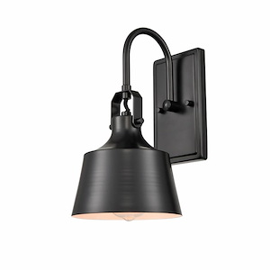 Provin - 1 Light Wall Sconce In Industrial Style-12.75 Inches Tall and 7 Inches Wide - 1325847