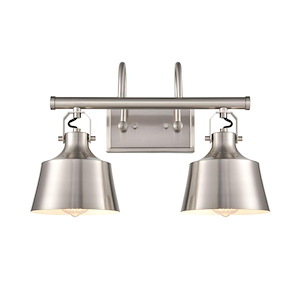 Provin - 100W 2 LED Bath Vanity-12.75 Inch Tall and 18.75 Inch Wide - 1425608