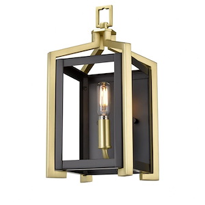 Wiscoy - 1 Light Wall Sconce-12.25 Inches Tall and 6.25 Inches Wide