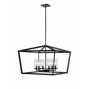 Colchester - 6 Light Stem Hung Chandelier-18.5 Inches Tall and 26 Inches Wide - 1291864