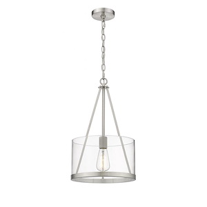 Marissa - 1 Light Mini Pendant-20 Inches Tall and 12 Inches Wide