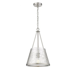 Lux - 1 Light Mini Pendant-20 Inches Tall and 12 Inches Wide