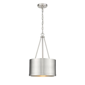 Eclipse - 1 Light Mini Pendant In Industrial Style-20 Inches Tall and 12 Inches Wide