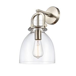 Newton Bell - 1 Light Wall Sconce In Industrial Style-14.5 Inches Tall and 8 Inches Wide - 1291881