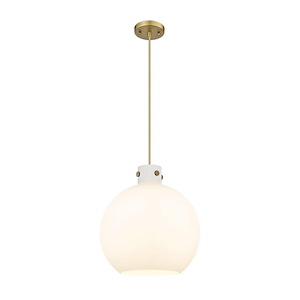 Newton Sphere - 3 Light Pendant In Industrial Style-17.13 Inches Tall and 16 Inches Wide - 1291883
