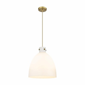 Newton Bell - 3 Light Pendant In Industrial Style-17.38 Inches Tall and 16 Inches Wide - 1297551