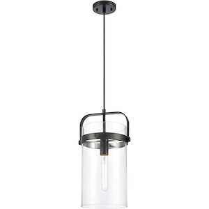 Pilaster - 1 Light Mini Pendant-16.75 Inch Tall and 8 Inch Wide - 1423754