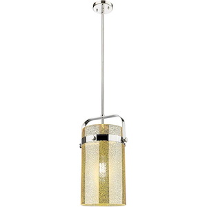 Pilaster - 1 Light Stem Mini Pendant-16.75 Inch Tall and 8 Inch Wide - 1423788