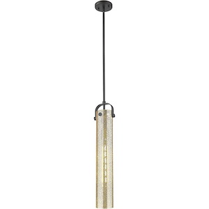 Pilaster - 1 Light Stem Glass Pendant-25 Inch Tall and 4.75 Inch Wide - 1424158