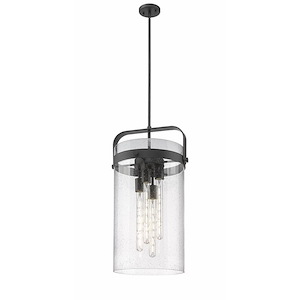 Pilaster - 4 Light Pendant In Industrial Style-25.5 Inches Tall and 13.38 Inches Wide