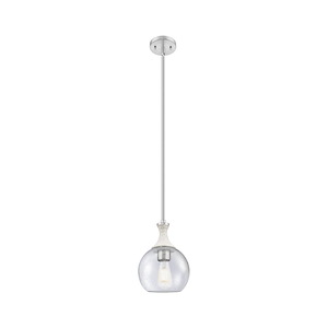 Astor - 1 Light Stem Hung Rope Mini Pendant-11.75 Inch Tall and 8 Inch Wide - 1373927