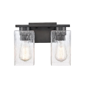 Juneau - 2 Light Bath Vanity In Contemporary Style-8 Inches Tall and 11.25 Inches Wide