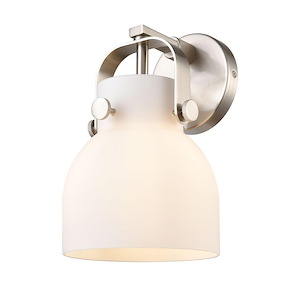 Pilaster II Bell - 1 Light Wall Sconce In Industrial Style-9.75 Inches Tall and 6.5 Inches Wide - 1291888