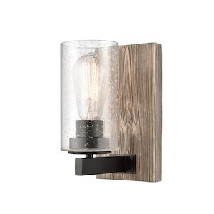 Diego - 1 Light Wall Sconce In Farmhouse Style-9.88 Inches Tall and 5.13 Inches Wide