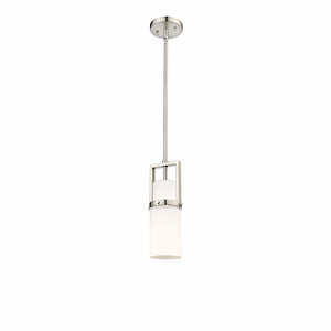 Utopia - 1 Light Pendant In Contemporary Style-11.25 Inches Tall and 4.25 Inches Wide