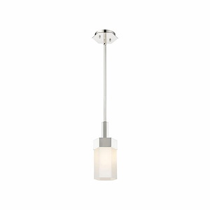 Claverack - 1 Light Pendant In Art Deco Style-12.63 Inches Tall and 5 Inches Wide - 1297570