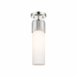 Bolivar - 1 Light Flush Mount In Industrial Style-15.25 Inches Tall and 4 Inches Wide