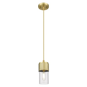 Bolivar - 1 Light Cord Hung Pendant-4.75 Inch Tall and 7 Inch Wide - 1372607
