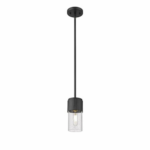 Bolivar - 1 Light Pendant In Industrial Style-7 Inches Tall and 4 Inches Wide