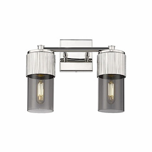 Bolivar - 2 Light Bath Vanity In Industrial Style-9.5 Inches Tall and 13.5 Inches Wide - 1297695