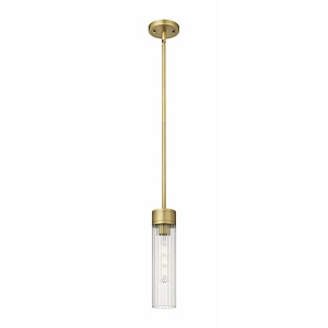 Empire - 1 Light Stem Hung Pendant In Modern Style-12.75 Inches Tall and 3.13 Inches Wide - 1291890