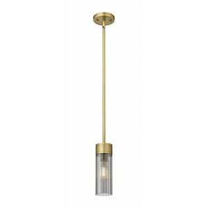 Empire - 1 Light Stem Hung Pendant In Modern Style-9.63 Inches Tall and 3.13 Inches Wide - 1291961