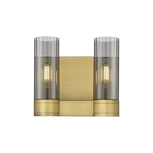 Empire - 2 Light Wall Sconce In Modern Style-9.5 Inches Tall and 10.5 Inches Wide