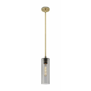 Crown Point - 1 Light Pendant In Industrial Style-13.25 Inches Tall and 3.88 Inches Wide - 1291990