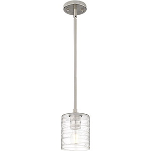 Cobbleskill - 1 Light Pendant-7.25 Inch Tall and 5 Inch Wide - 1423776