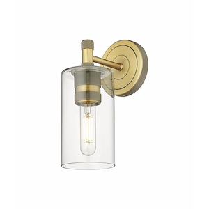 Crown Point - 1 Light Wall Sconce In Industrial Style-10.5 Inches Tall and 3.88 Inches Wide