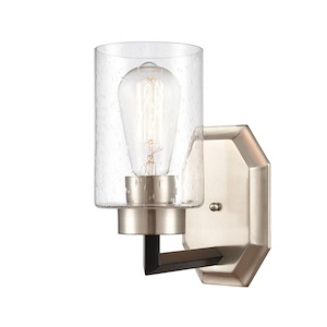 Mila - 1 Light Wall Sconce In Industrial Style-10 Inches Tall and 4.38 Inches Wide - 1289264