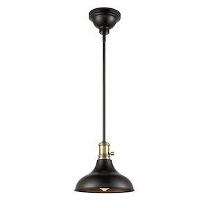 Metro-1 Light Pendant in Early American Style-8.13 Inches High
