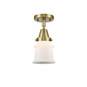 Canton - 1 Light Flush Mount In Industrial Style-10 Inches Tall and 5.25 Inches Wide - 1325851