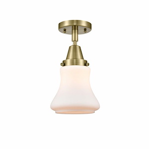Bellmont - 1 Light Flush Mount In Industrial Style-10 Inches Tall and 6.25 Inches Wide