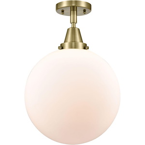 Beacon - 1 Light Semi-Flush Mount-14.5 Inch Tall and 12 Inch Wide - 1375755