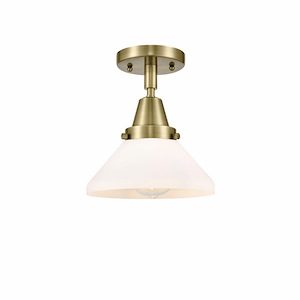 Caden - 1 Light Flush Mount In Industrial Style-7 Inches Tall and 8 Inches Wide