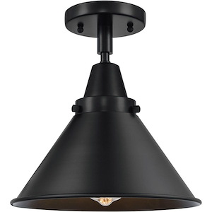 Briarcliff - 100W 1 LED Semi-Flush Mount-9.5 Inch Tall and 10 Inch Wide - 1423831