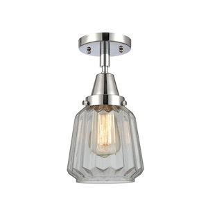 Chatham - 1 Light Semi-Flush Mount-12 Inch Tall and 7 Inch Wide - 1423890