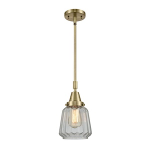Chatham - 100W 1 LED Mini Pendant-9.13 Inch Tall and 7 Inch Wide - 1423874