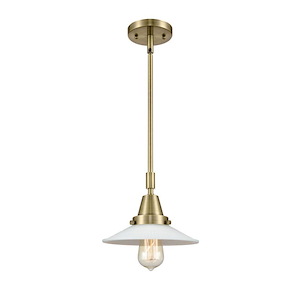 Halophane - 1 Light Mini Pendant-9.13 Inch Tall and 8.5 Inch Wide - 1289372