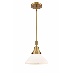 Caden - 1 Light Stem Hung Mini Pendant In Industrial Style-9.13 Inches Tall and 8 Inches Wide