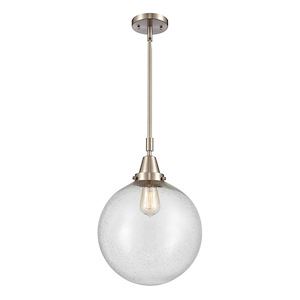 Beacon - 1 Light Stem Hung Mini Pendant In Industrial Style-16.13 Inches Tall and 12 Inches Wide - 1289267