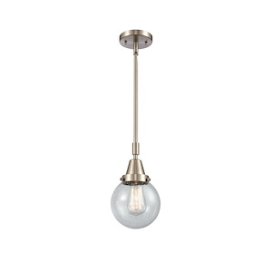 Beacon - 1 Light Stem Hung Mini Pendant In Industrial Style-10.63 Inches Tall and 6 Inches Wide