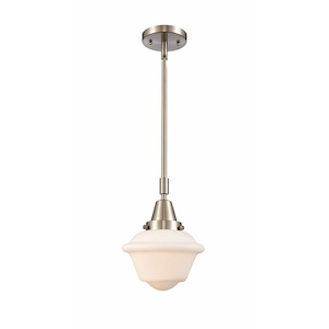 Oxford - 1 Light Stem Hung Mini Pendant In Traditional Style-9.13 Inches Tall and 7.5 Inches Wide - 1289360