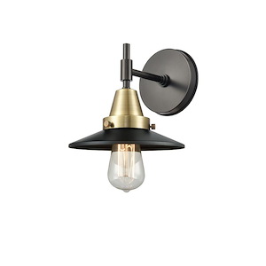 Railroad - 1 Light Wall Sconce-7.25 Inch Tall and 8 Inch Wide - 1424178