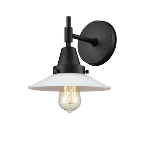 Halophane - 100W 1 LED Wall Sconce-7.25 Inch Tall and 9 Inch Wide - 1424179