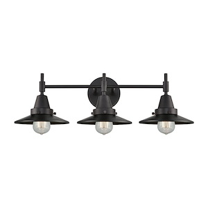 Railroad - 100W 3 LED Bath Vanity-7.25 Inch Tall and 26 Inch Wide - 1423910
