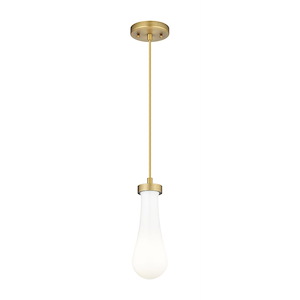 Owego - 1 Light Cord Hung Pendant-11 Inch Tall and 4.75 Inch Wide - 1373910
