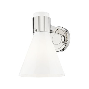 Lawton Cone - 1 Light Wall Sconce-8.63 Inch Tall and 7 Inch Wide - 1373977